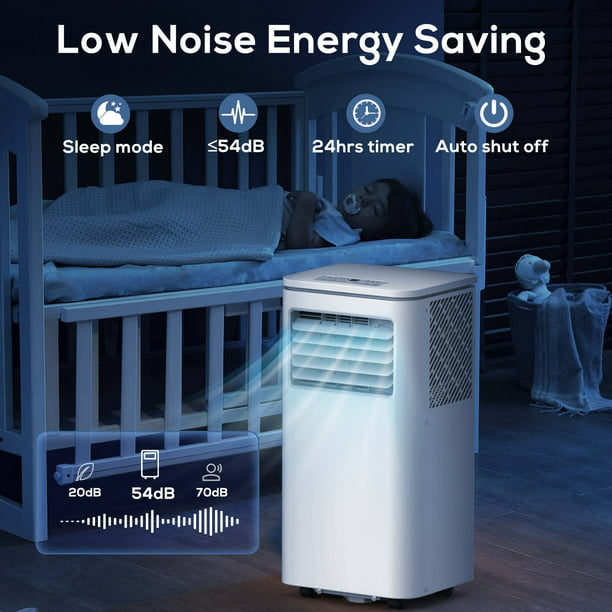 Auseo Portable Air Conditioners Fan with Remote Control,12,000 BTU Air Conditioner Portable up to 300 Sq. Ft