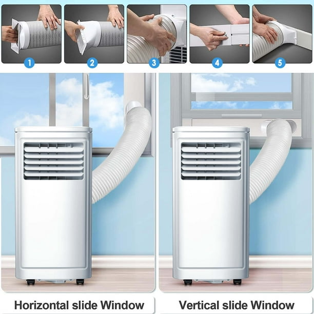 Auseo Portable Air Conditioners Fan with Remote Control,12,000 BTU Air Conditioner Portable up to 300 Sq. Ft