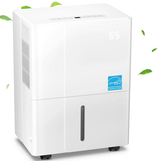 Auseo 50 Pint Dehumidifier, 1500 Sq.ft, 24-Hour Timer and Sleep Mode, Filter Cleaning, Basement/Bedroom