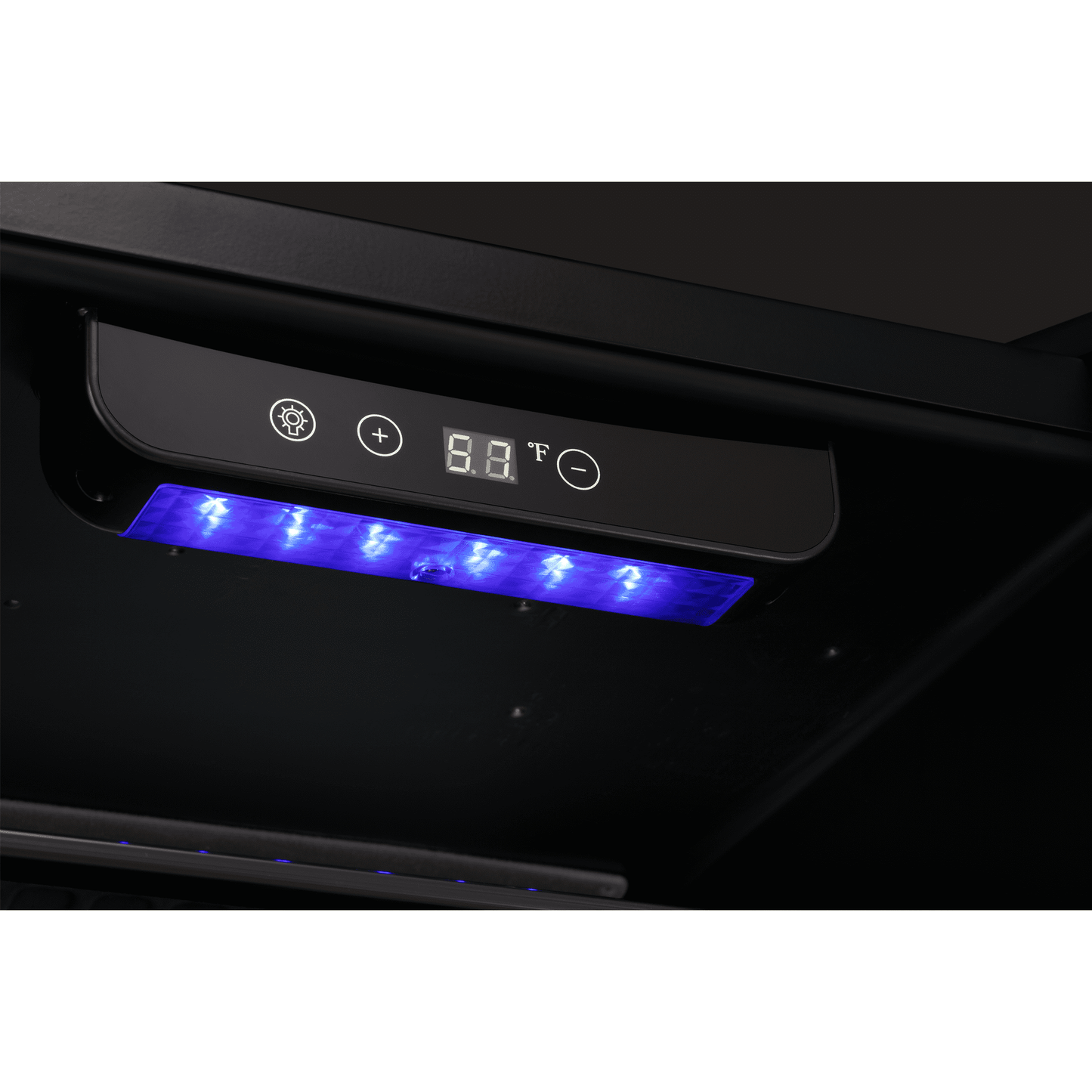 100-Can Beverage Refrigerator with Double Glass Door, Energy Efficient Wine Cooler Mini Fridge, Air Cooled Frost Free for Home/Office/Bar