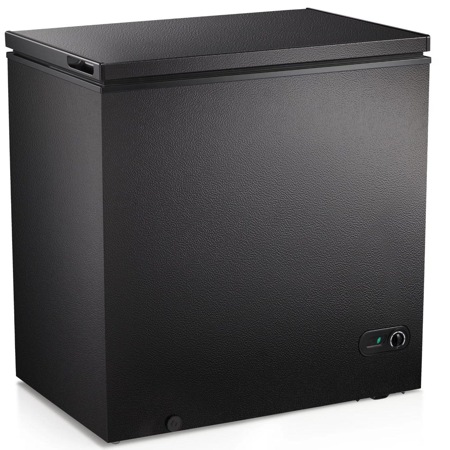 Auseo 8.7 cu. ft. Chest Deep Freezer with Adjustable Temperature, Free Standing Top Open Door Compact Freezer with 3 Removable Basket for Kitchen, Home, Bar, Garage, Office
