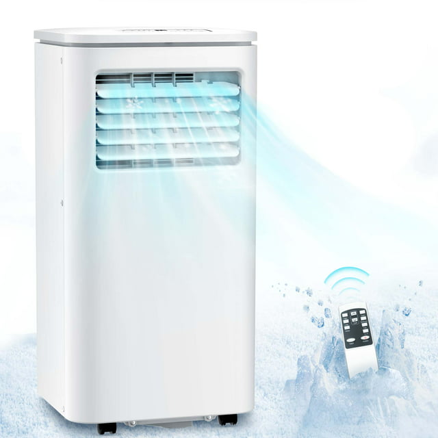 Auseo 5000BTU(8000 BTU ASHRAE)Portable Air Conditioner, 250 sq.ft 3 in 1 AC with 24-Hour Timer, Suitable for Families
