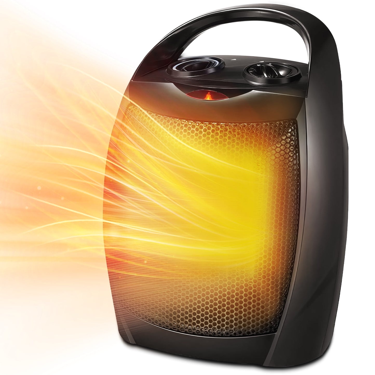  Space Heater, 1500W Electric Heaters Indoor Portable